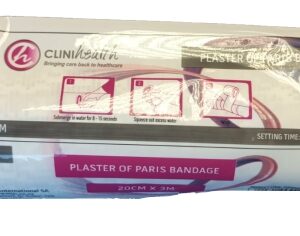 Plaster of Paris Bandage 20cm x 3m – 12s