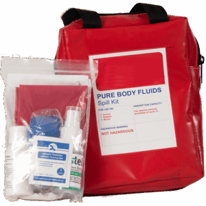 Pure Body Fluids Small PVC Bag Spill Kit