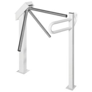 Supermarket Turnstile Powder Coated