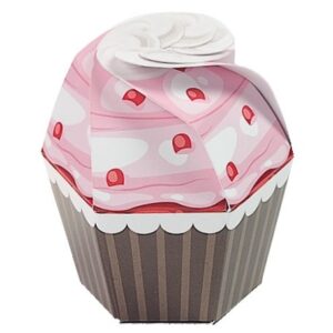 Cupcake Sweet Box – Strawberry & Cherry