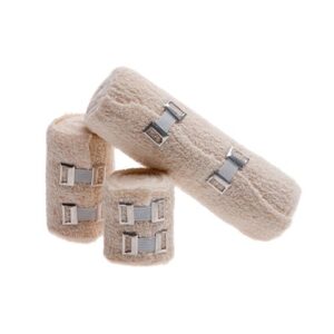 Crepe Bandage With 2 Metal Clips 100mm X 4.5m (only sold in 12’s)