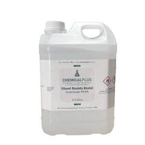Ethanol Absolute Alcohol, Food Grade 99.9% 2.5L