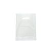 Frosted (Clear with white tint) Plastic Carrier Bags (300+40x240mm)(1000 Units)