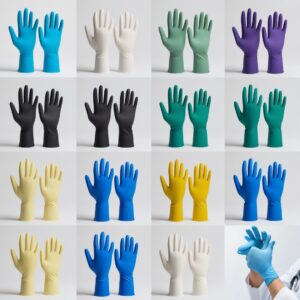 KIMTECH® G3 NxT* gloves size M Nitrile, white, 30 cm pack of 10x100