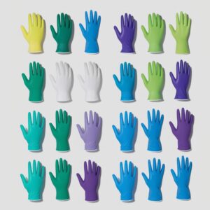 Ansell Microflex 94-242 Static Dissipative Disposable Gloves, Size L, Pack of 100