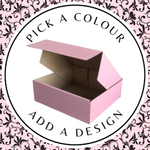 Design Shipper (L) – Pink Kraft 300mm x 260mm x 100mm