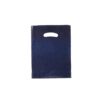 Navy Plastic Carrier Bags (300+40x240mm)(500 Units)