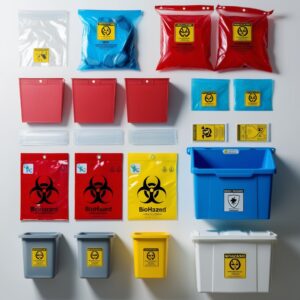 biohazard bag, clear (23l) (415x600mm) (pack of 200)