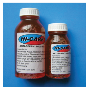 Antiseptic Solution – 50ml – Hi-care Brand