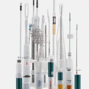 5cc 5ml industrial syringes with 25 ga gauge blunt tip needles 10 25with needle