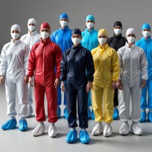Disposable Coveralls blue medium