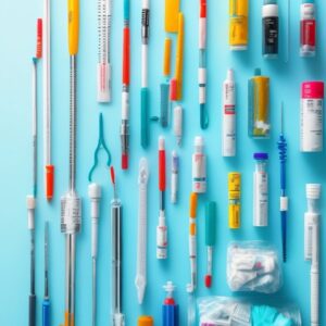 heparin needle size