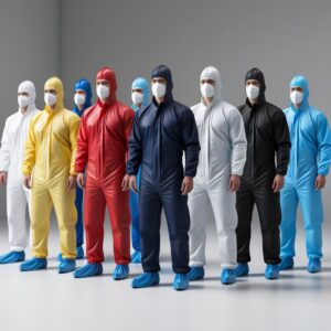Disposable Coveralls blue medium