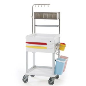 Bin Plastic Liner - Handles - For Wide Litter Bin - 400  x 580 (H) mm - Granite - 027SD