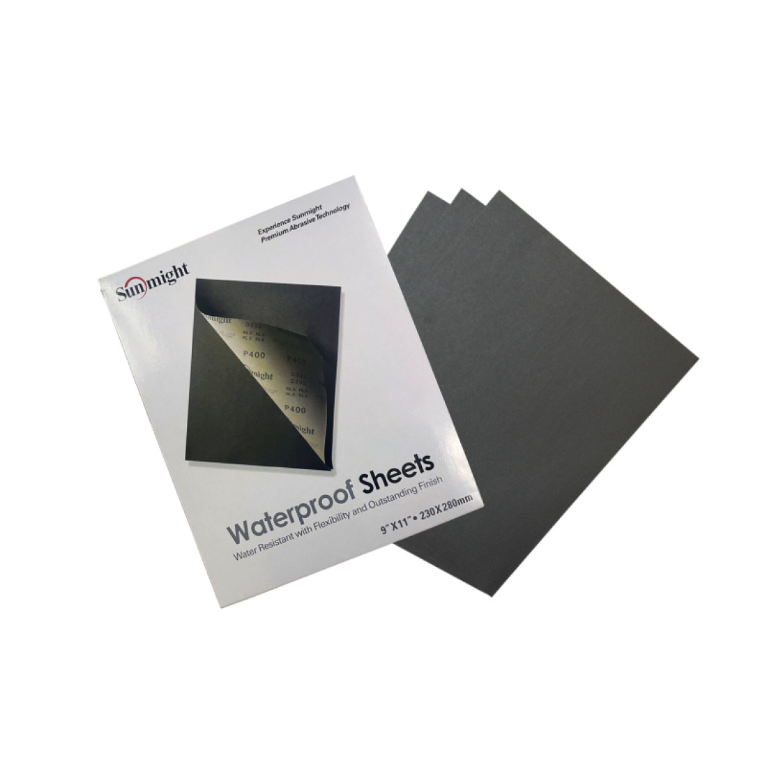 08106 Sunmight Waterproof Plain Sheet 230Mm X 280Mm (80) (25P/P) - 25P/P