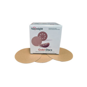 02221 Sunmight Velcro Gold Disc 125Mm No Hole (1200) - 100Pc