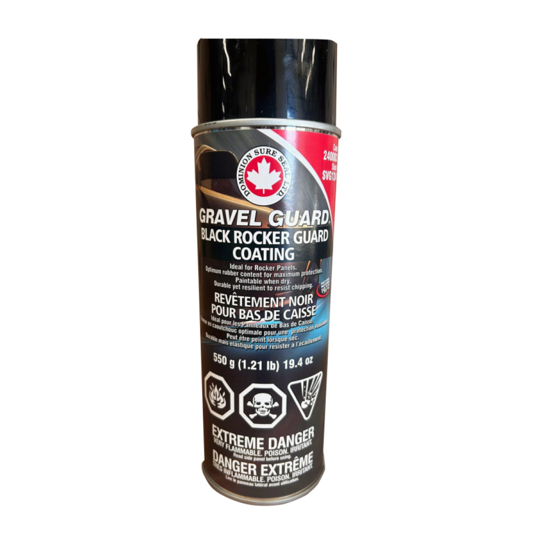 Svg124 Dominion Black Gravel Guard Aerosol 550G