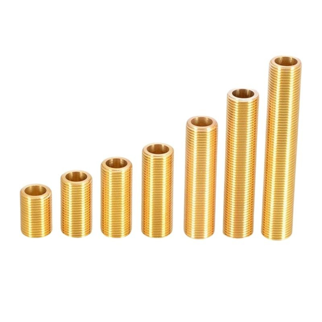 Brass Running Nipple 15Mm X 100Mm