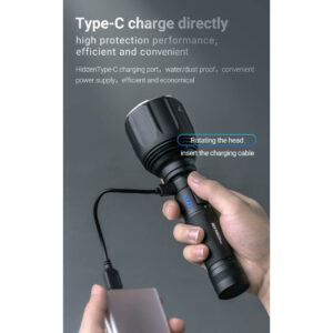 Alternative view of Nextorch P82 Long-Range Flashlight