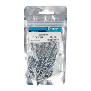 Ifasten Rivet Dome 3.2Mmx12Mm 100 Pp