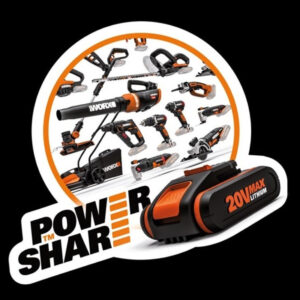 Alternative view of Worx Impact Drill & Angle Grinder 115Mm Combo 20V In Bag | Kit
