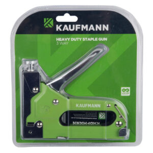 Kaufmann Heavy Duty Staple Gun With 3 Way Function