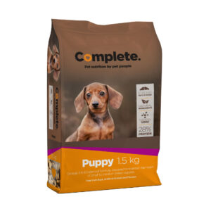 Complete Dog Food Puppy Small - Medium 1.5Kg