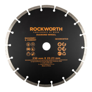 Alternative view of Rockworth Diamond Wheel 230Mm Segmented Rim
