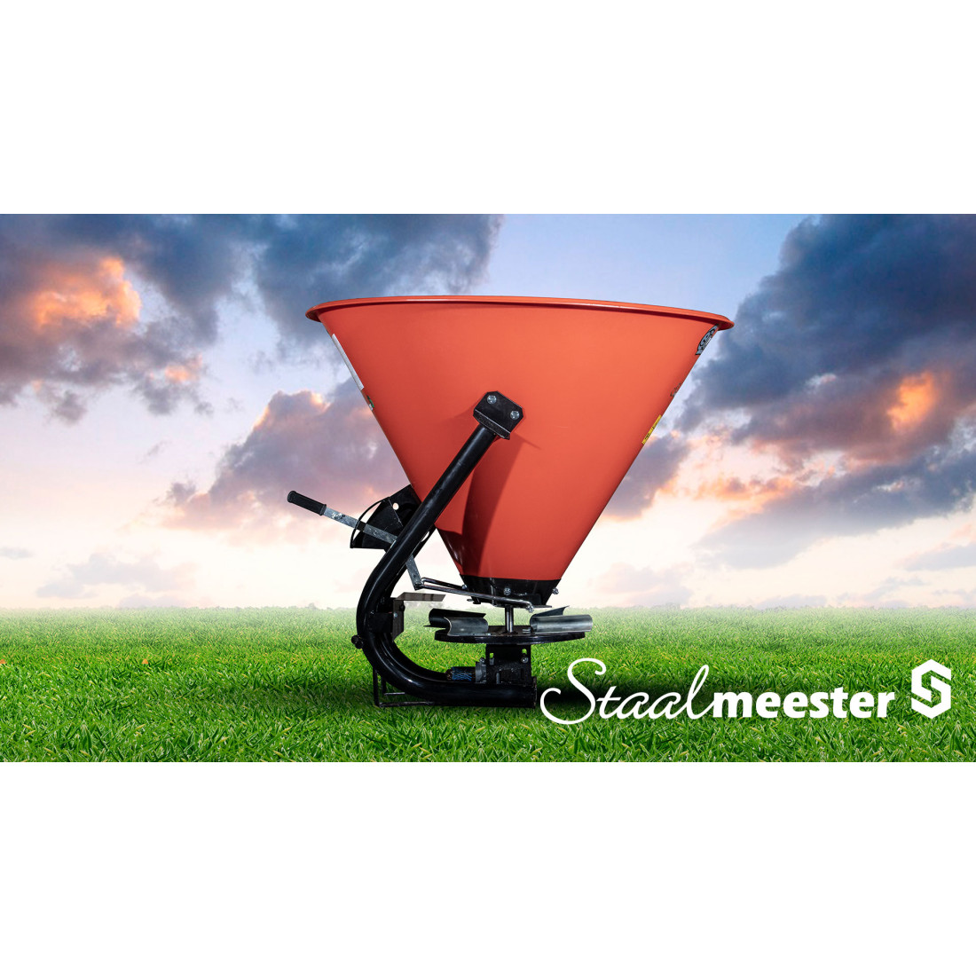 Enorossi Single Disc 500L / 16 Meters - Polyethylene Fertilizer Spreader | Staalmeester