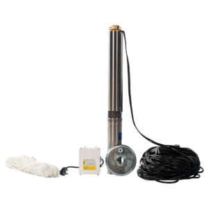 Quantum 3" Borehole Pump Kit 0.37Kw 220V