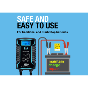 Alternative view of 8A Smart Chargert & Battery Maintainer