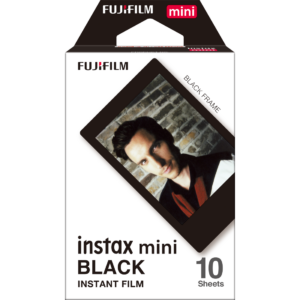 Instax Film Mini Pat Black Frame 1 Pack (10 Sheets)