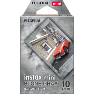 Instax Film Mini Pat Stone Grey 1 Pack (10 Sheets)