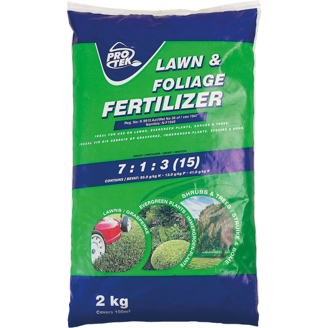 Lawn & Foliage Fertilizer 15% 2Kg