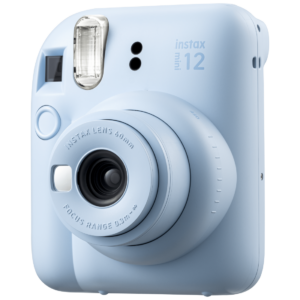Alternative view of Instax Cam Mini 12 Pastel Blue Kit 3 (Cam, 1 Film, Case)