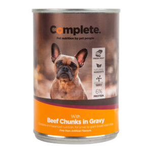 Alternative view of Complete Dog Food Tin Beef Chunks 385G