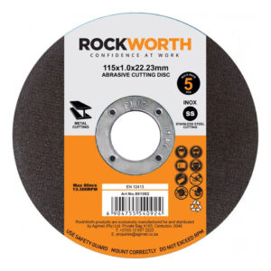 Alternative view of Rockworth Cutting Disc Slimline Steel 230X2.0 5Pac