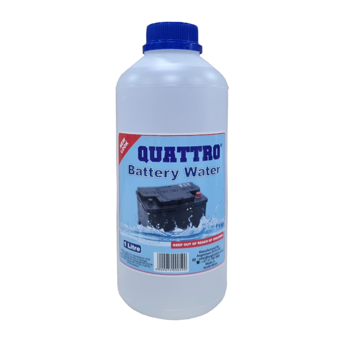 Quattro Distilled Battery Water 1L